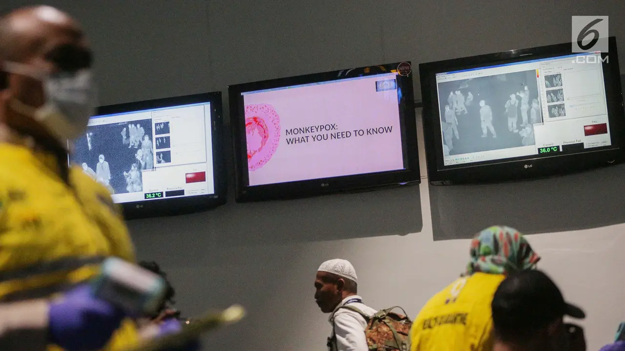 Cegah Penyebaran Cacar Monyet, Penumpang Bandara Soetta Diperiksa Suhu Tubuh
