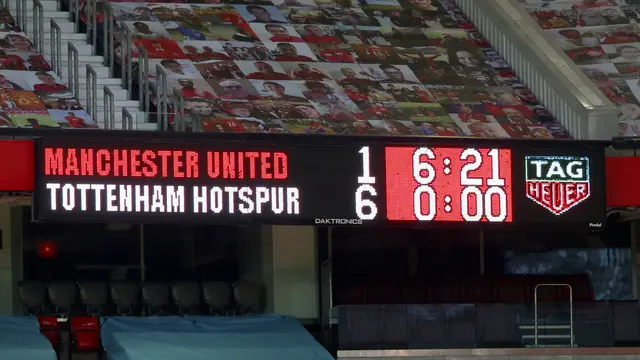 FOTO: Tottenham Hotspur Hajar Manchester United 6-1