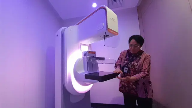 Ruangan untuk melakukan mammografi atau skrining kanker payudara.