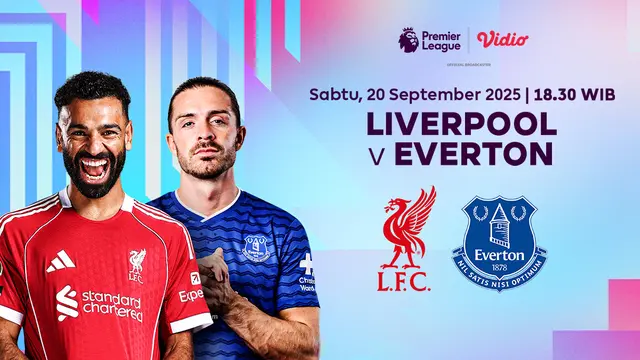 Live streaming Liverpool vs Everton eksklusif di Vidio. (dok. vidio.com)