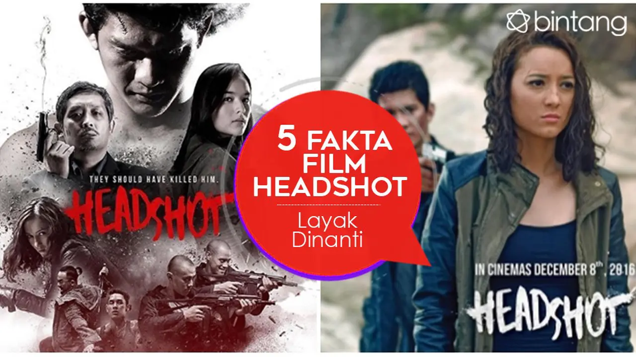 [Bintang] 5 Fakta Film Headshot Layak Dinanti