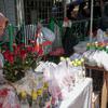 Penjual menata bunga tabur di TPU Karet Tengsin, Jakarta, Minggu (27/3/2022). Sebagian warga memanfaatkan waktu jelang Ramadan menjadi penjual bunga tabur musiman untuk memenuhi kebutuhan ziarah ke makam yang dijual Rp 5.000 - Rp 20.000 per kantong plastik. (Liputan6.com/Faizal Fanani)