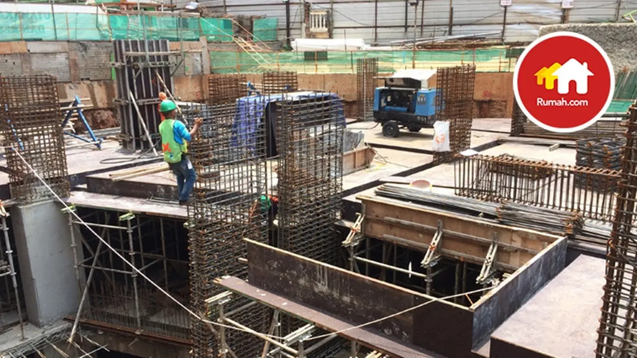 proyek pembangunan apartemen