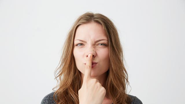 Ilustrasi hidung kedutan