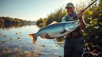 Trik Mancing Ikan Patin di Danau, Ampuh dan Efektif