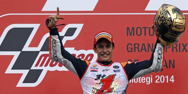 Marc Marquez Hentikan Perebutan Gelar Juara Dunia MotoGP 2014