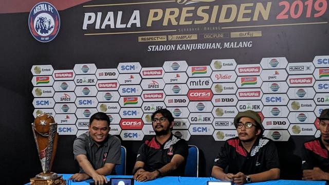 Konferensi SC Piala Presiden 2019 jelang final leg kedua.