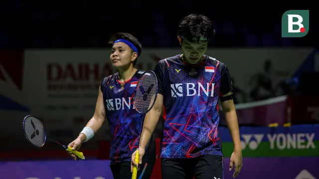 Foto: Masih Tahap Pemulihan dari Cedera, Apriyani/Siti Fadia Langsung Tersingkir di Babak Pertama Indonesia Masters 2024