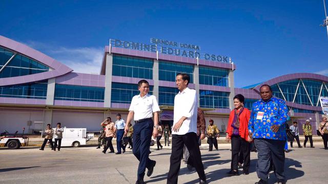 Bandara Domine Eduard Osok Selesai Januari 2016 Bisnis Liputan6 Com