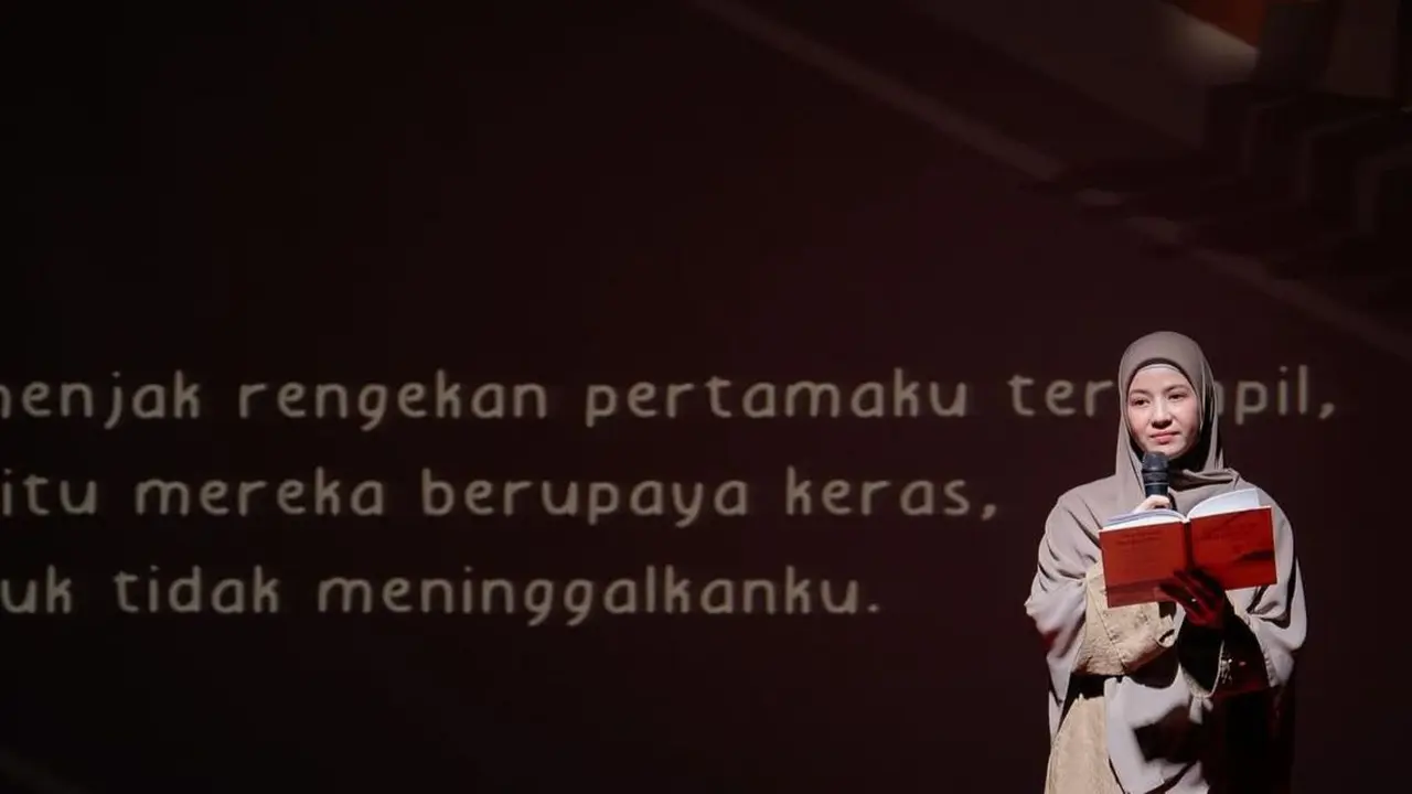 Natasha Rizky Tampil Memesona di Peluncuran Buku “Ternyata Tanpamu” (Instagram/@natasharizkynew)
