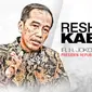 Reshuffle Kabinet Jilid II (Liputan6.com/Triyasni)