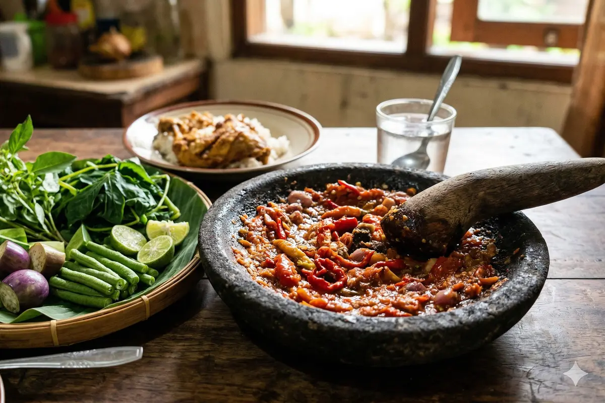 7 Cara Membuat Sambal Terasi Tomat yang Pedas, Segar, dan Bikin Nagih