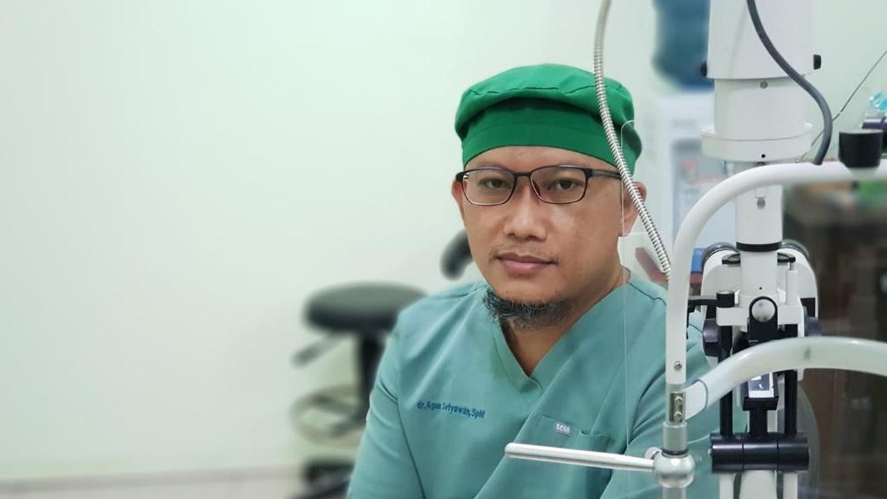 dokter spesialis mata di RSI Banjarnegara, dr Agus Setyawan SpM. (Foto: Dok. RSI/Liputan6.com)