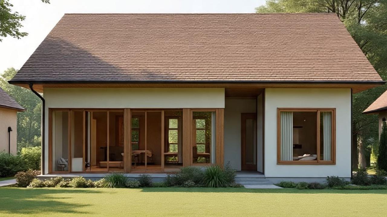 Ilustrasi Rumah Sederhana Tapi Mewah