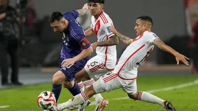 Peru vs Argentina di Kualifikasi Piala Dunia 2026