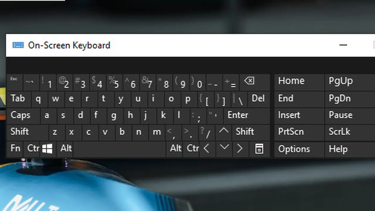 On Screen Keyboard, Fitur PC untuk Solusi Keyboard Fisik Rusak