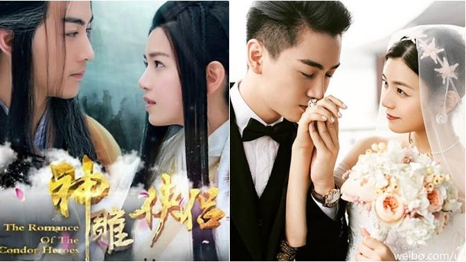 7 Potret Pemeran Yoko Dan Bibi Lung The Romance Of Condor Heroes Menikah Betulan Hot Liputan6 Com