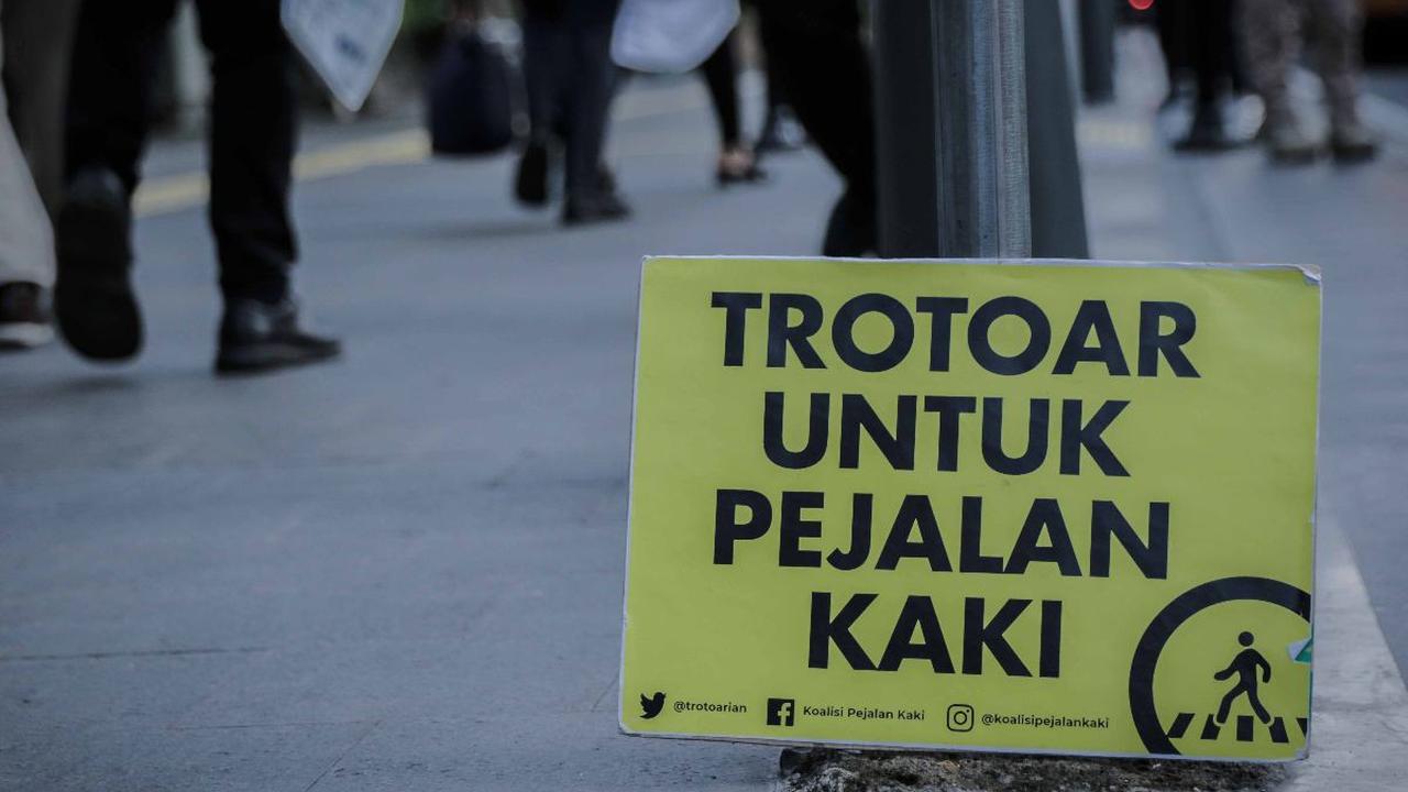Diprotes Koalisi Pejalan Kaki