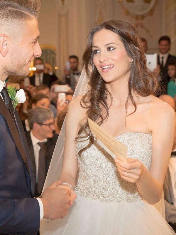 Ciro Immbole dan Jessica Melena saat menikah pada 2014. (foto: https://www.instagram.com/jessicamelena)