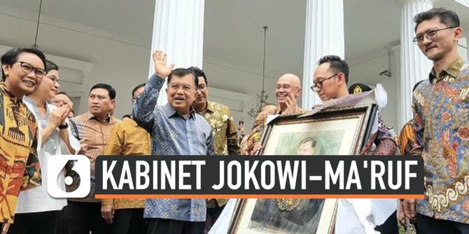 VIDEO: Begini Tanggapan Jusuf Kalla Terkait Kabinet Jokowi-Ma'ruf