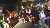 Konvoi Suporter Persib dan Persija Memanas di Sukabumi
