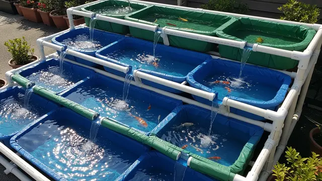 Cara Membuat Kolam Ikan Bertingkat dari Pipa PVC dan Plastik