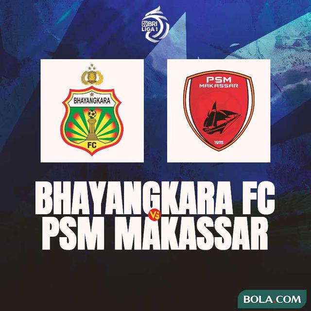 Liga 1 - Bhayangkara FC Vs PSM Makassar