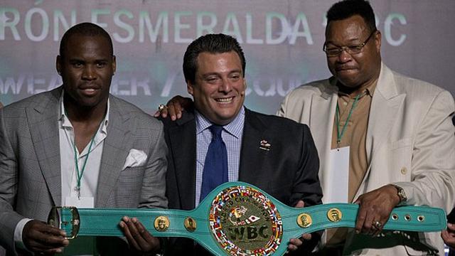 Sabuk WBC yang akan diperebutkan Floyd Mayweather dan Manny Pacquiao