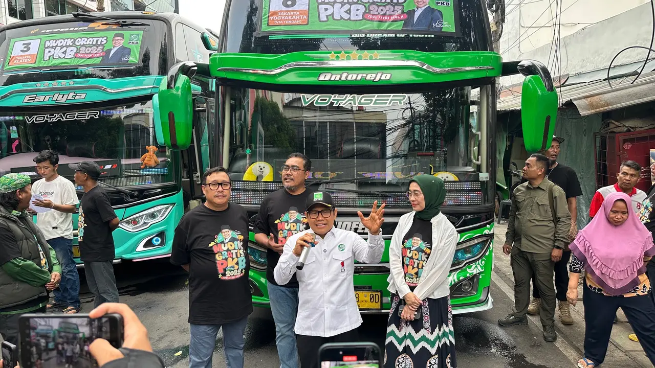 Ketua Umum (Ketum) DPP PKB Muhaimin Iskandar alias Cak Imin di Kantor DPP PKB, Jakarta Pusat, Rabu (26/3/2025) (Istimewa)