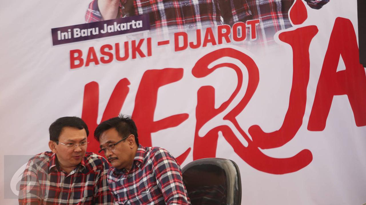 Ahok - Djarot Masuk Pilkada DKI 2017 Putaran Dua