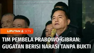 VIDEO: Tim Pembela Prabowo-Gibran: Gugatan hanya Berisi Narasi Tanpa Bukti