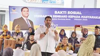 Rajiv DPR Bagikan Sembako di Lembang, Dukung Program Prabowo Putus Rantai Kemiskinan