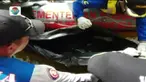 Korban bersama sejumlah temannya tenggelam di Sungai Karang Mumus saat tengah bermain menikmati hari Lebaran.
