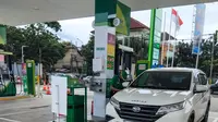 PT Aneka Petroindo Raya (BP-AKR) meresmikan jaringan SPBU bp pertama di kota Bandung, Jawa Barat. (Dok&nbsp;&nbsp;BP-AKR)