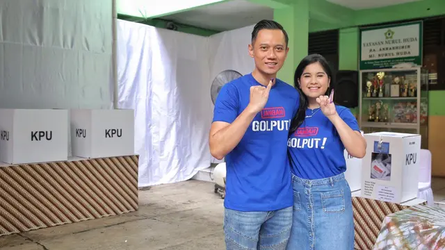 AHY dan Annisa Pohan