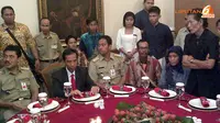 Makan Siang Bersama Warga Waduk Pluit, Jokowi: Tak Bicara Berat