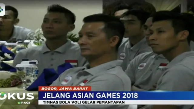 Ketua PBVSI Beri Motivasi  Atlet Voli Jelang Asian Games 2018