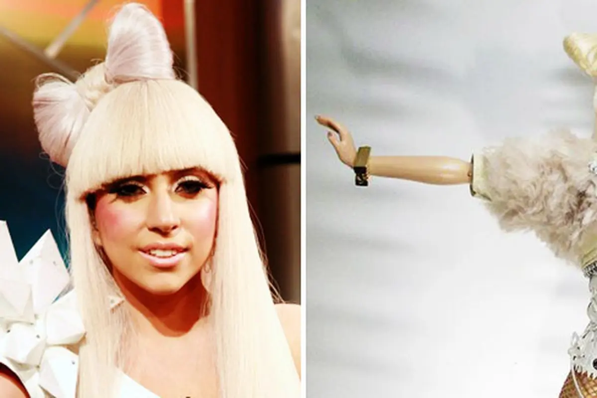 Lady Gaga dan Barbie buatan Luis Film | Foto: trenddelacreme