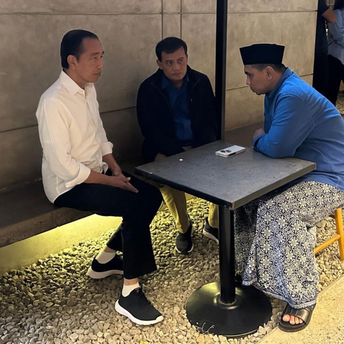 Jokowi bertemu dengan Ahmad Luthfi dan Taj Yasin