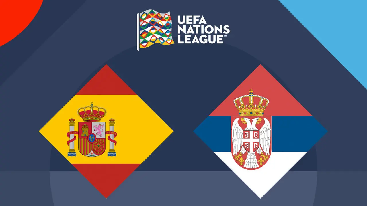 UEFA Nations League - Spanyol Vs Serbia