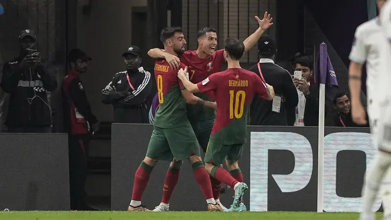 Timnas Portugal vs Timnas Uruguay Grup H Piala Dunia 2022
