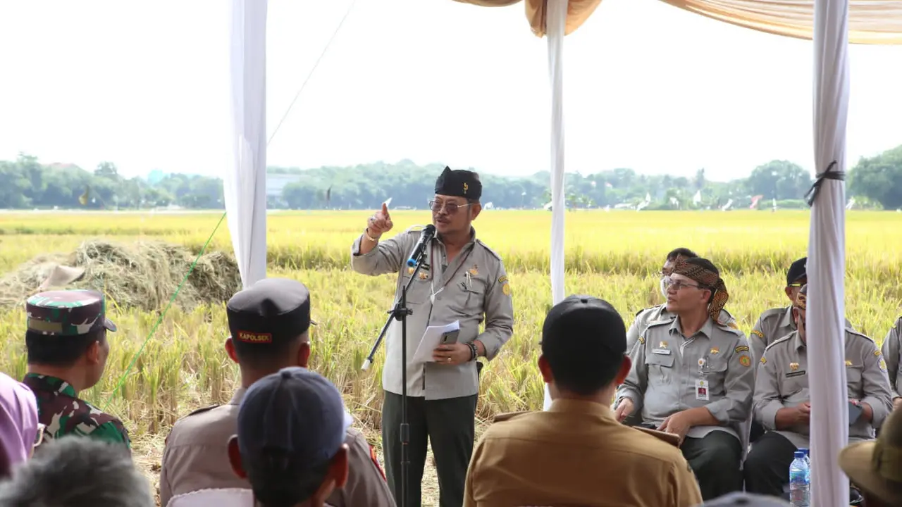Mentan SYL Cek Kesiapan Penggilingan di Kabupaten Bogor Sambut Musim Panen