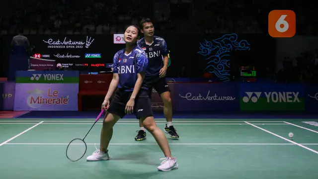 East Ventures Indonesia Open 2022: Rinov Rivaldy/Pitha Haningtyas Mentari