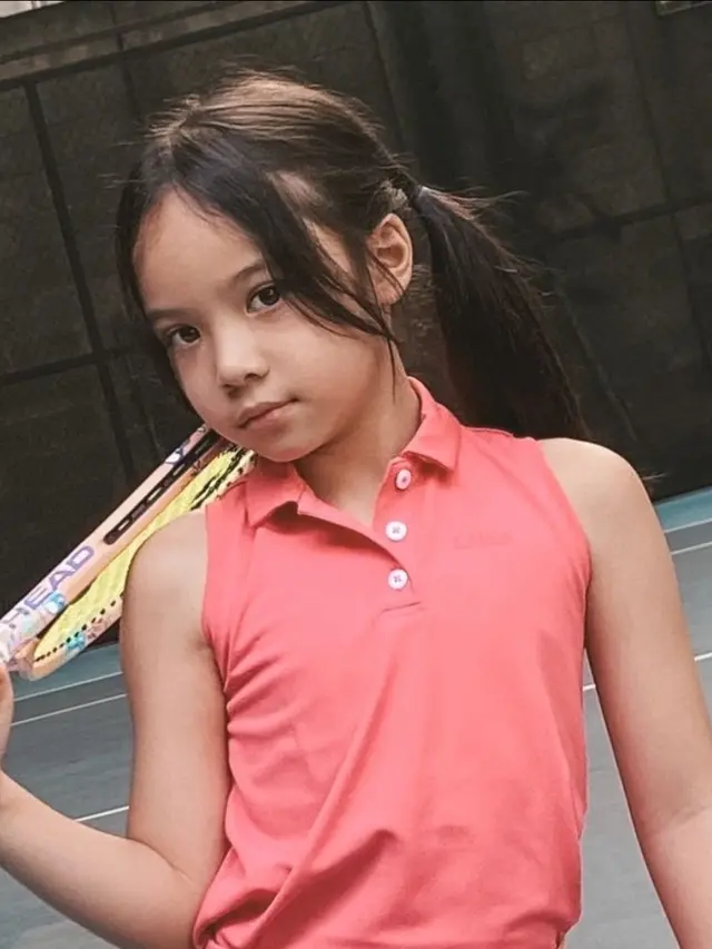 Gempi dan Rafathar Main Tenis