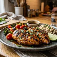 Dada Ayam Bakar Madu (AI Generated)
