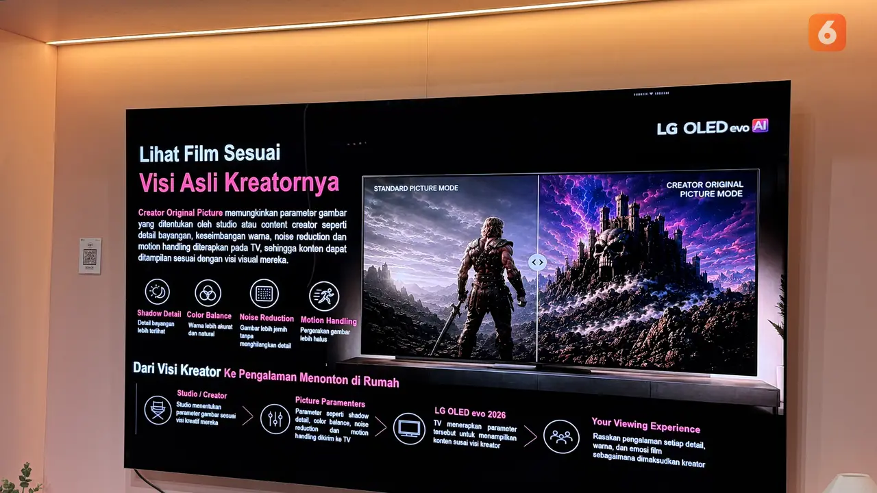 Creator Original Picture Mode di OLED TV