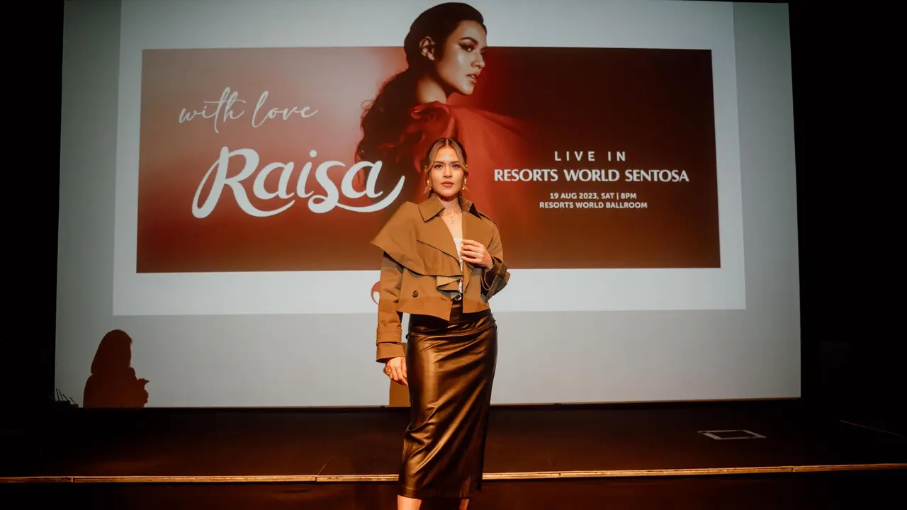Raisa Siapkan Konser Tunggal di Singapura