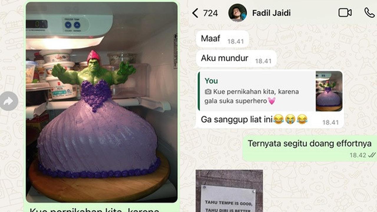 Fuji Perlihatkan Chat dengan Fadil Jaidi, Bahas Tentang Pernikahan hingga Mahar yang Kocak Banget