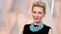 Cate Blanchett punya alasan tersendiri dirinya tidak mau disebut sebagai artis Hollywood. Duh, kenapa ya? (AP Photo)