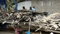 Diterjang Angin Kencang, Rumah Warga Lampung Selatan Roboh